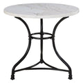 Round Marble Top Cafe Dining Table R3814
