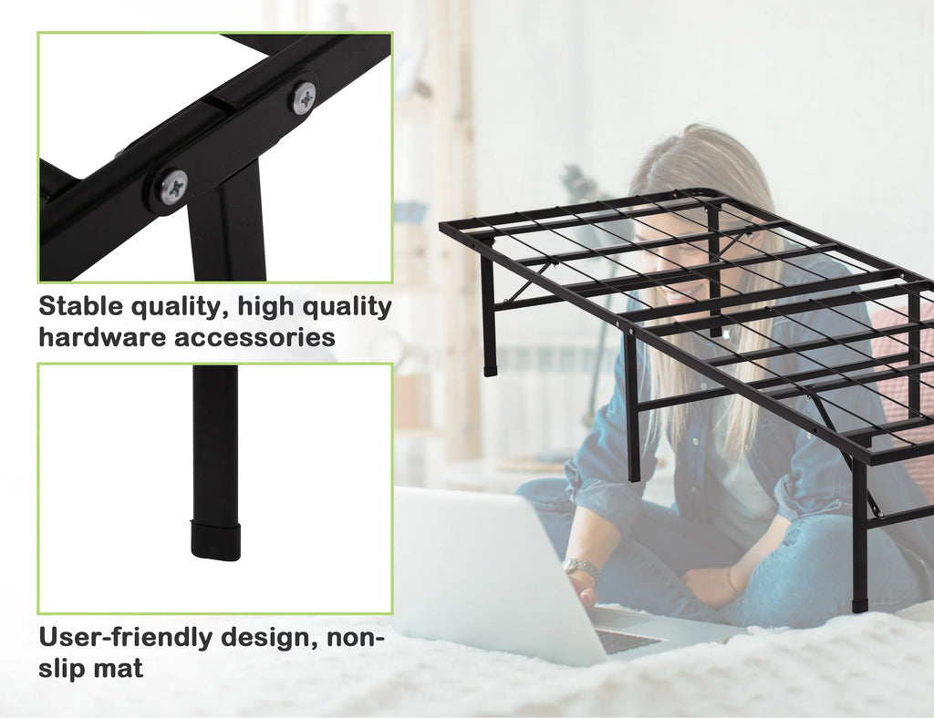 Foldable Platform Twin Bed Frame Z968