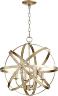 4 Light 19 inch Chandeliers K8646