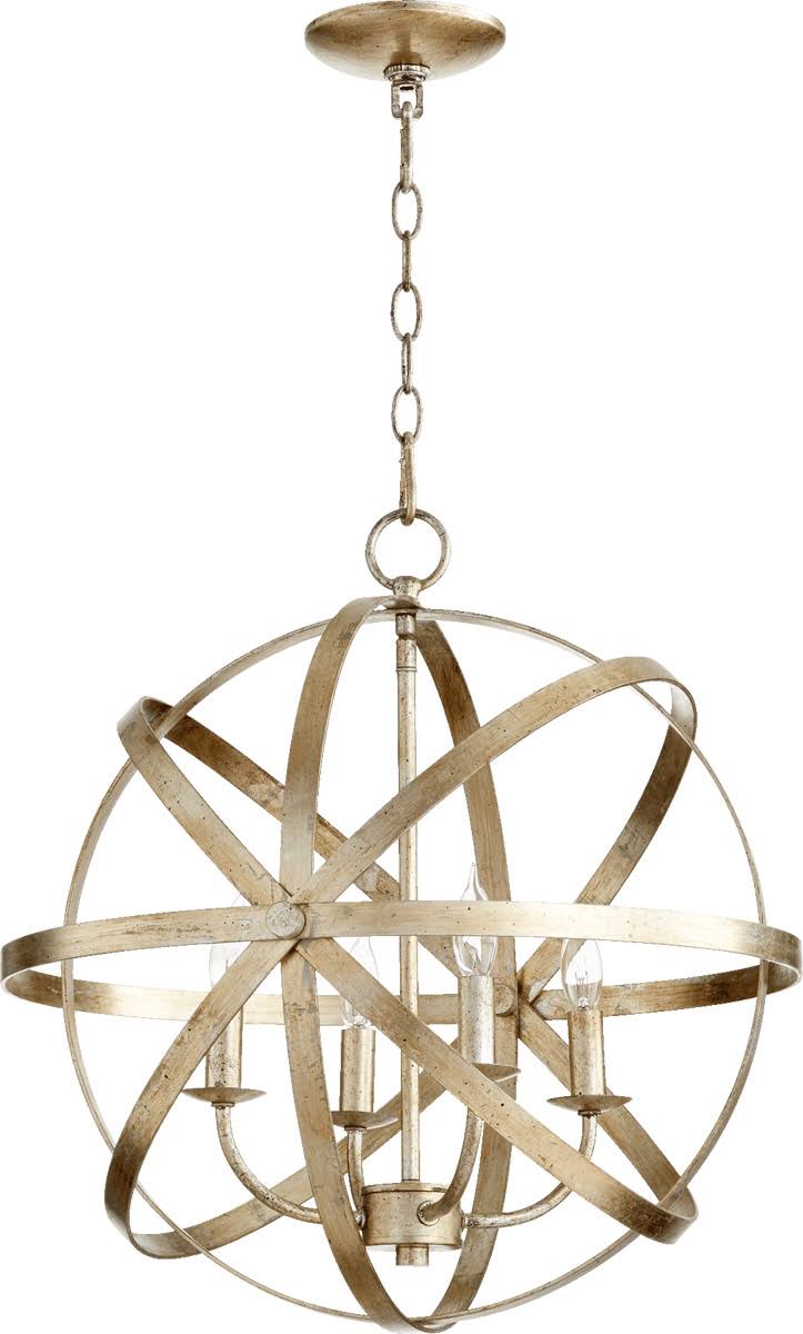 4 Light 19 inch Chandeliers K8646