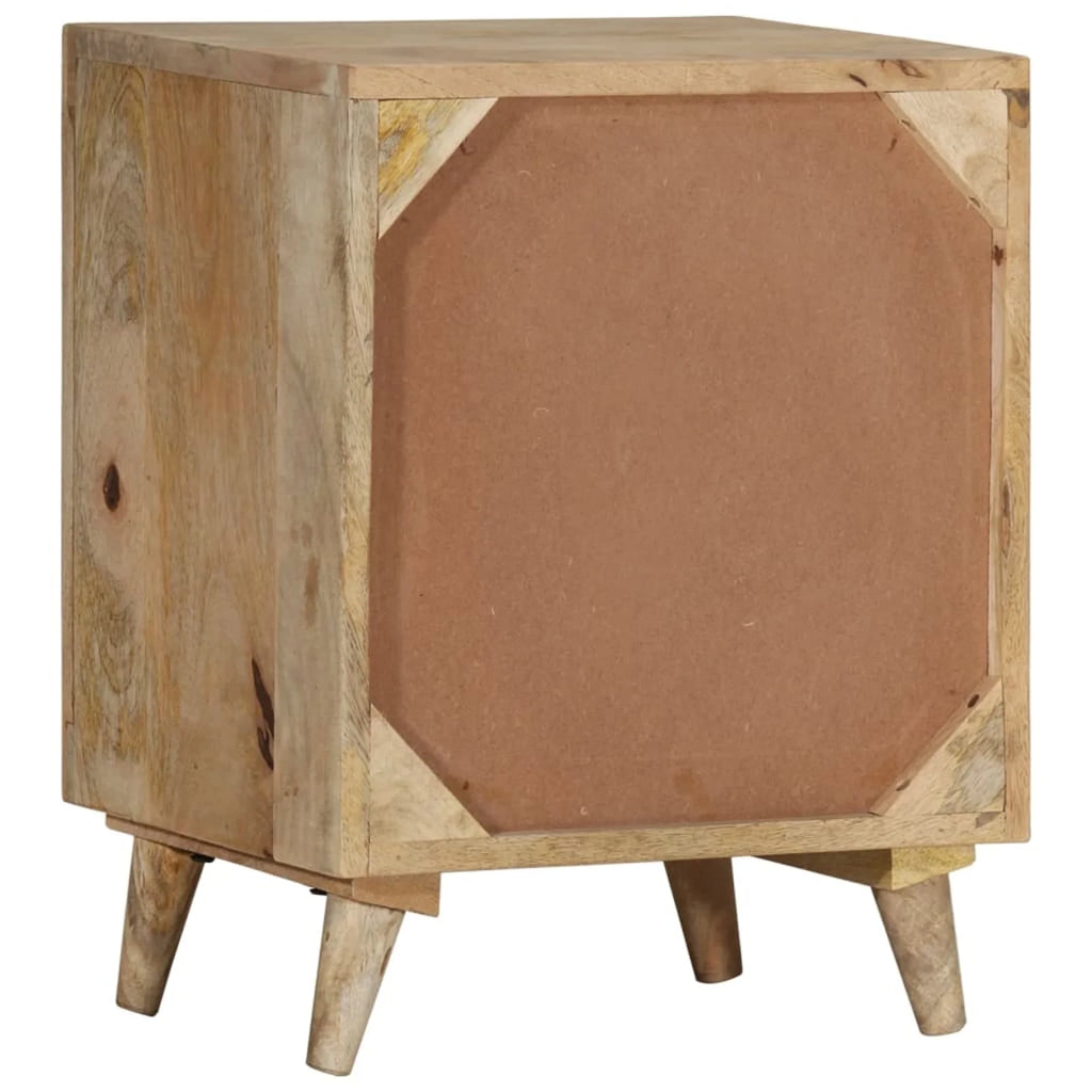 Solid Mango Wood Bedside Cabinet V728