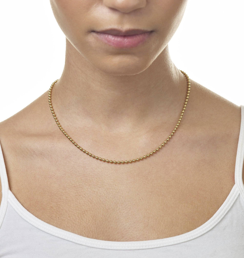 Sterling Silver Ball Chain 24in A5675
