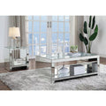 Mirrored Coffee Table + 2 End Tables T724