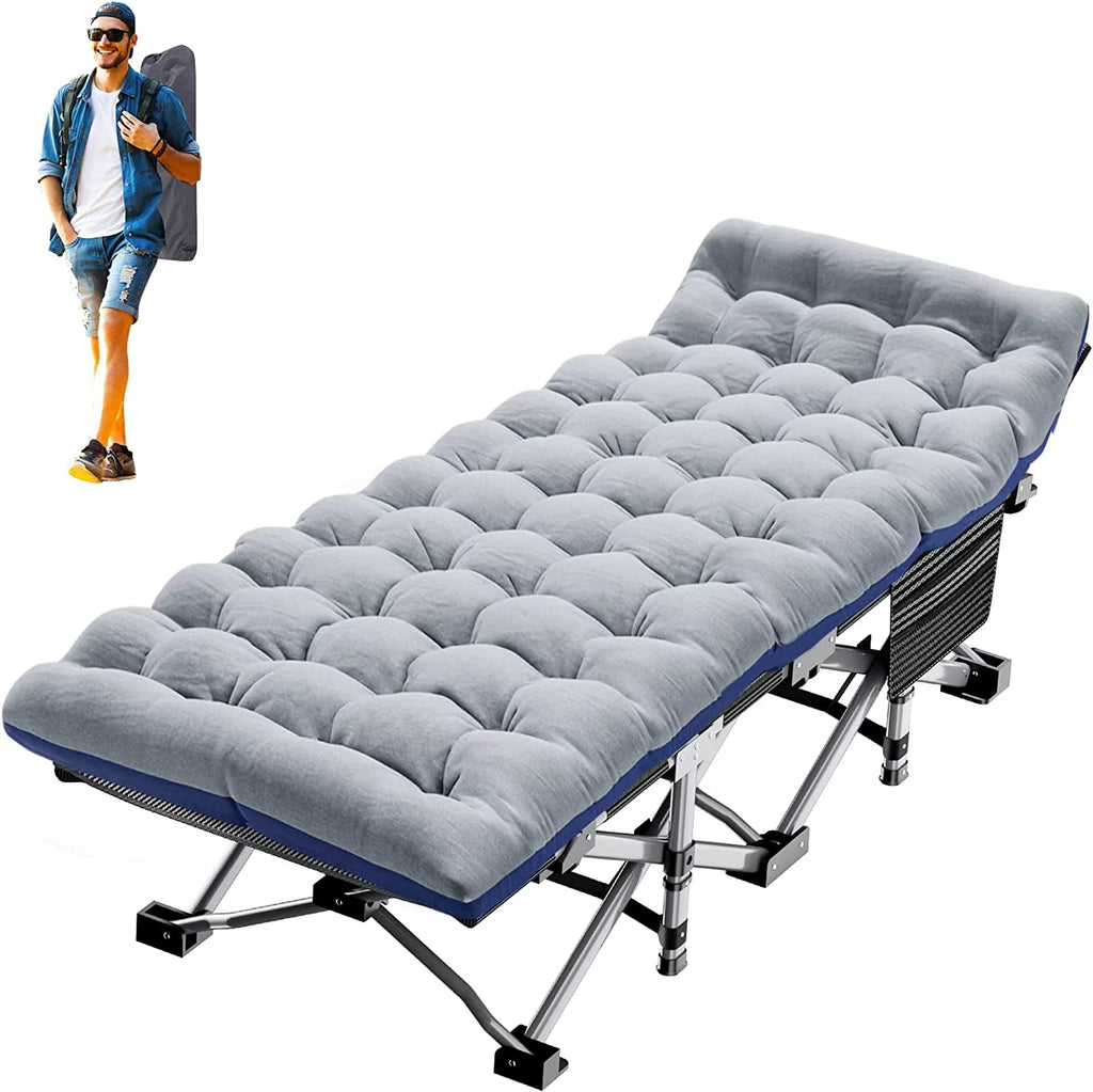 Folding Camping Cot with Carry Bag C924553
