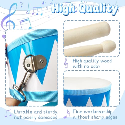 8 Inch Wooden Drum Set with 2 Drumsticks P908474