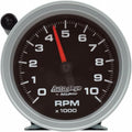 Black 10K RPM Tachometer Gauge F6910