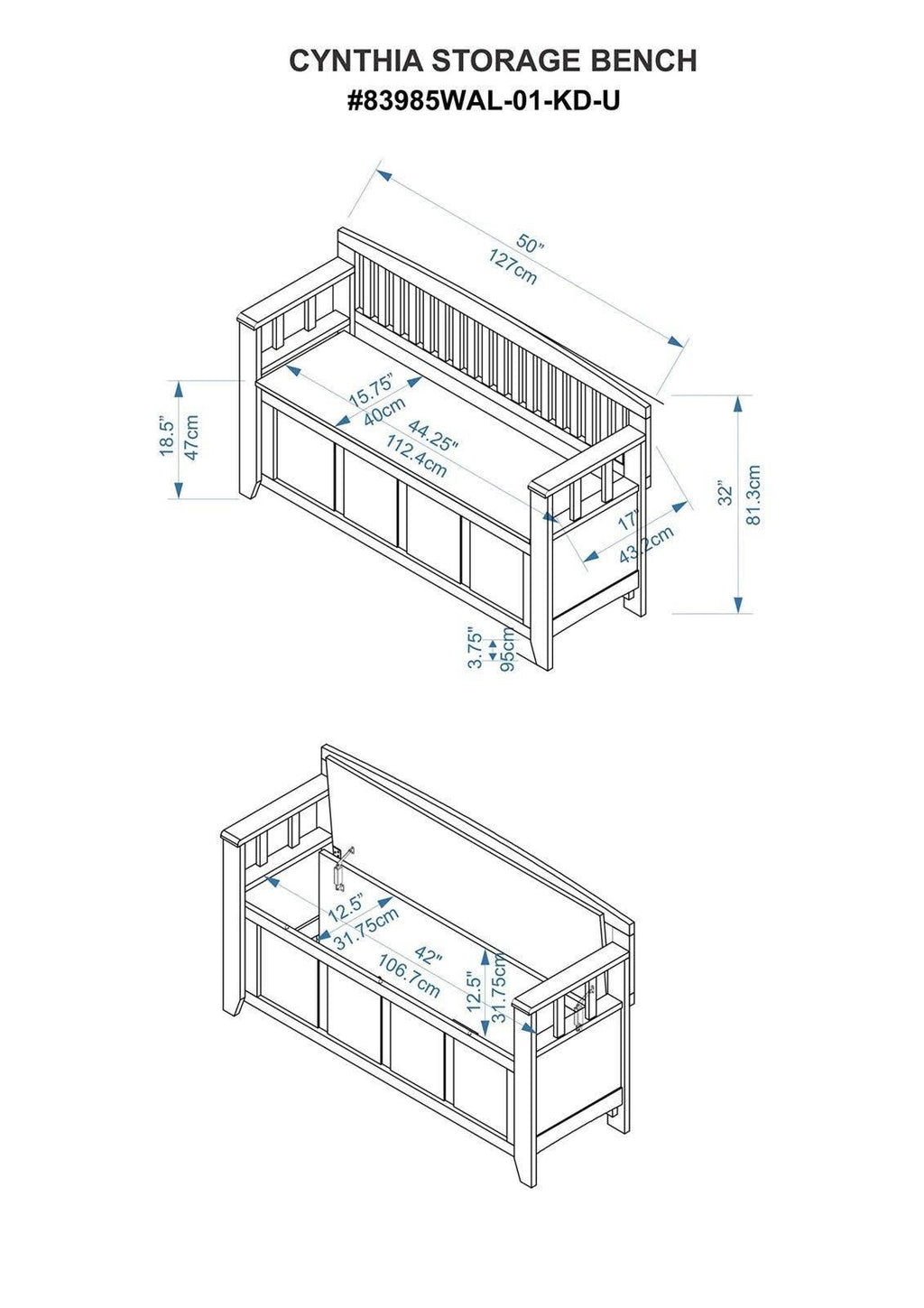 Storage Bench C159