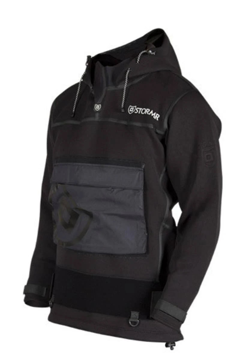 Black Neoprene Waterproof Surf Top B5750