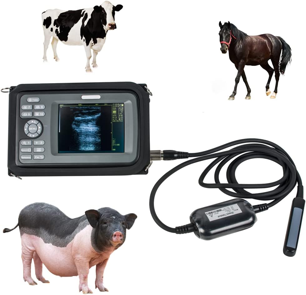 Portable Handheld Scanner Veterinary Digital Machine with 6.5MHz Rectal Handle J51934