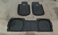 Pre-Owned 2018 Dodge Caravan 3 Front & Rear Rubber Floor Mat Set OEM F513