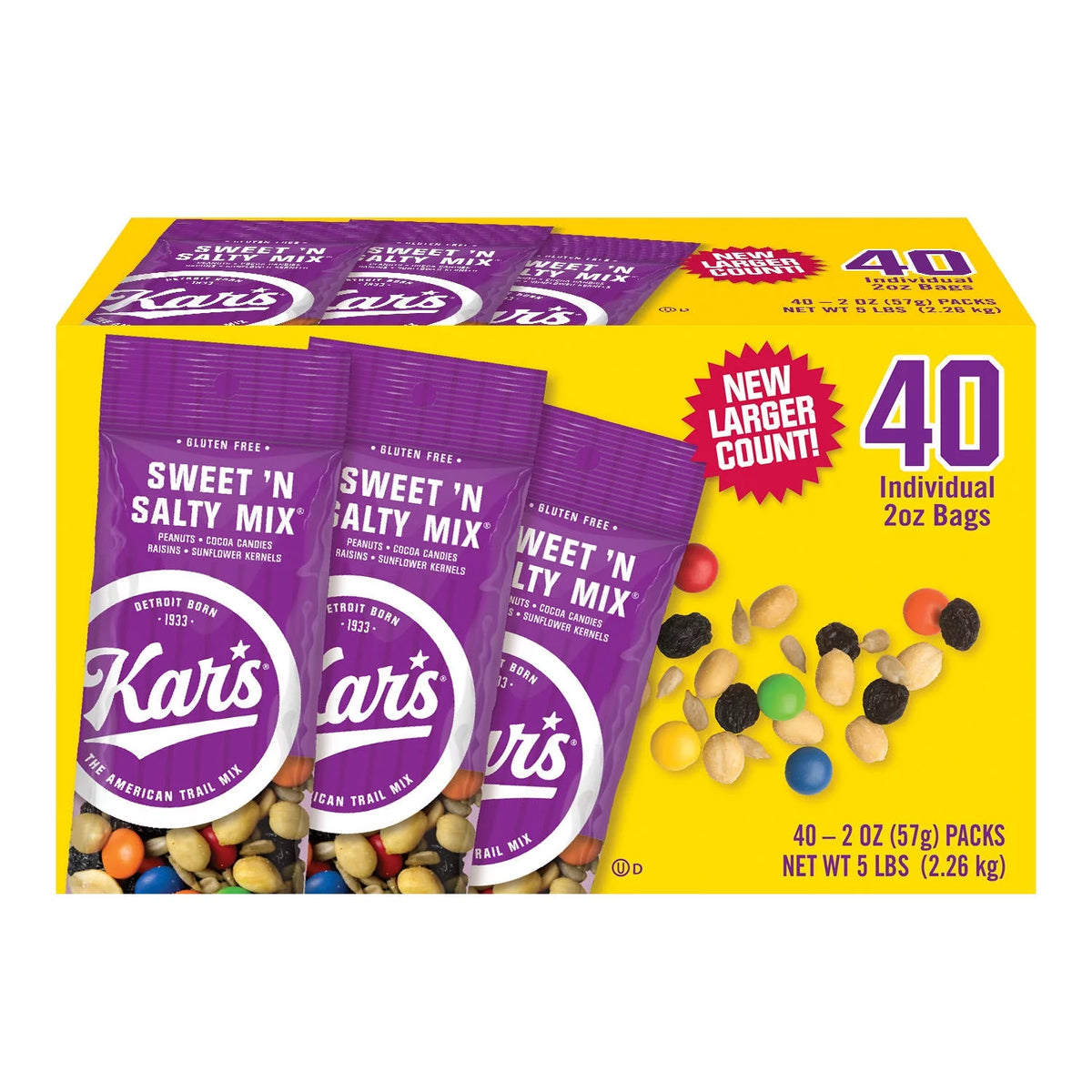 Sweet 'n Salty Mix 2 oz. 40 ct. F608