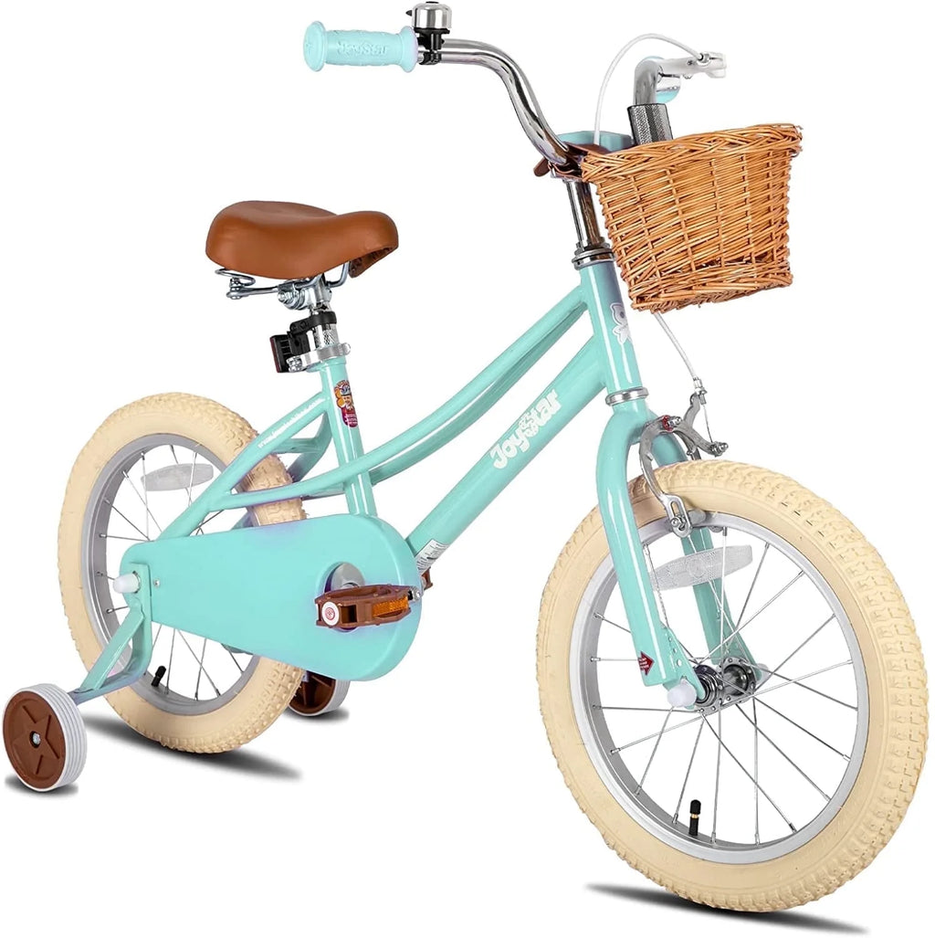 Kids Bike with Training Wheels & Basket S23139