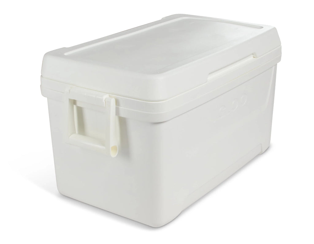 48 QT White Hard Sided Ice Chest Cooler N699457