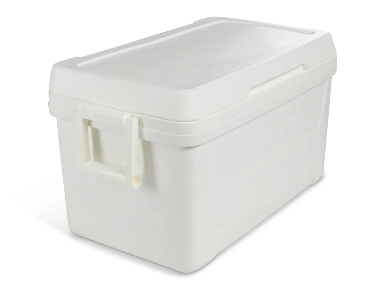 48 QT White Hard Sided Ice Chest Cooler N699457