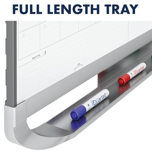 Graphite White 3 x 2 Feet Sliding Three Month Calendar Board N4814