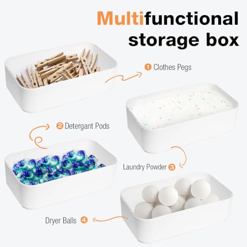Large Capacity Laundry Powder Container (Grey) I5974