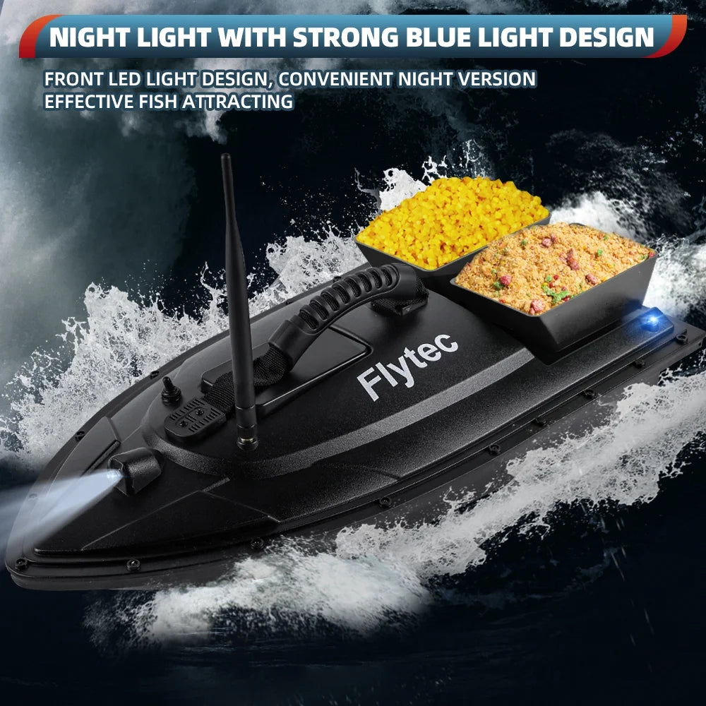 500M Remote Control Fishing Bait Boat with GPS L60147