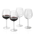 Ribbed Optic Wine Glasses set of 4 O74158