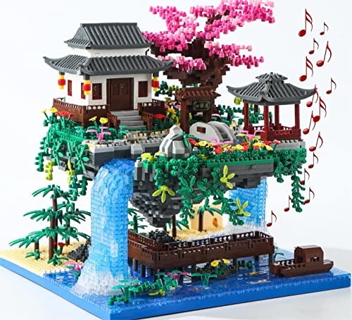Cherry Blossom Tree Building Set with Lights 3320 Pcs L653
