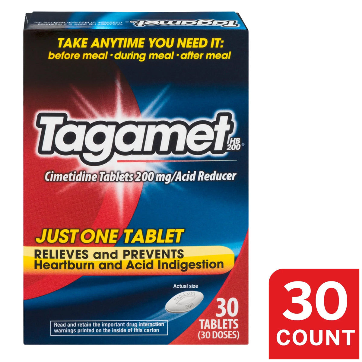 200 mg Acid Reducer Tablets Pack of 6 E10365