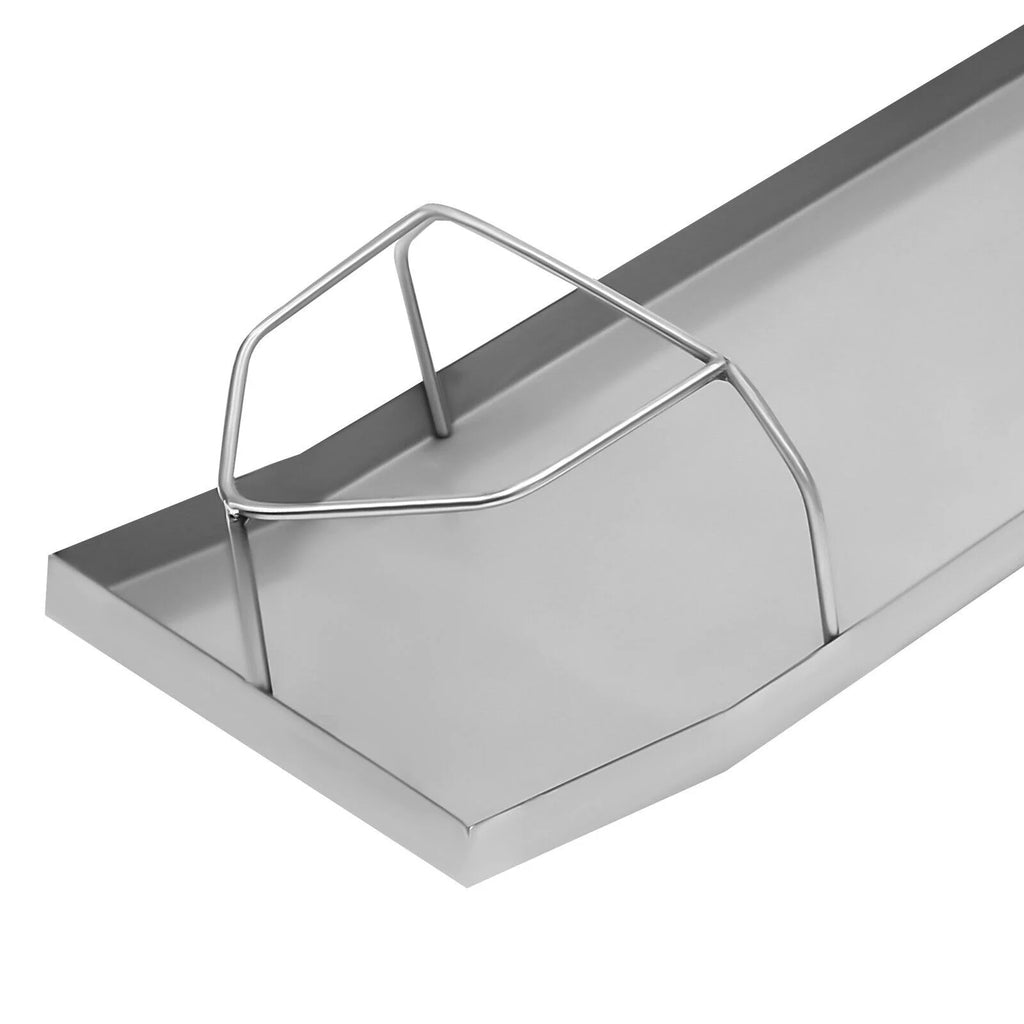 1 Pair Stainless Steel Moving Sliders with Concrete Knee Pads & Board Straps 28*8in O738
