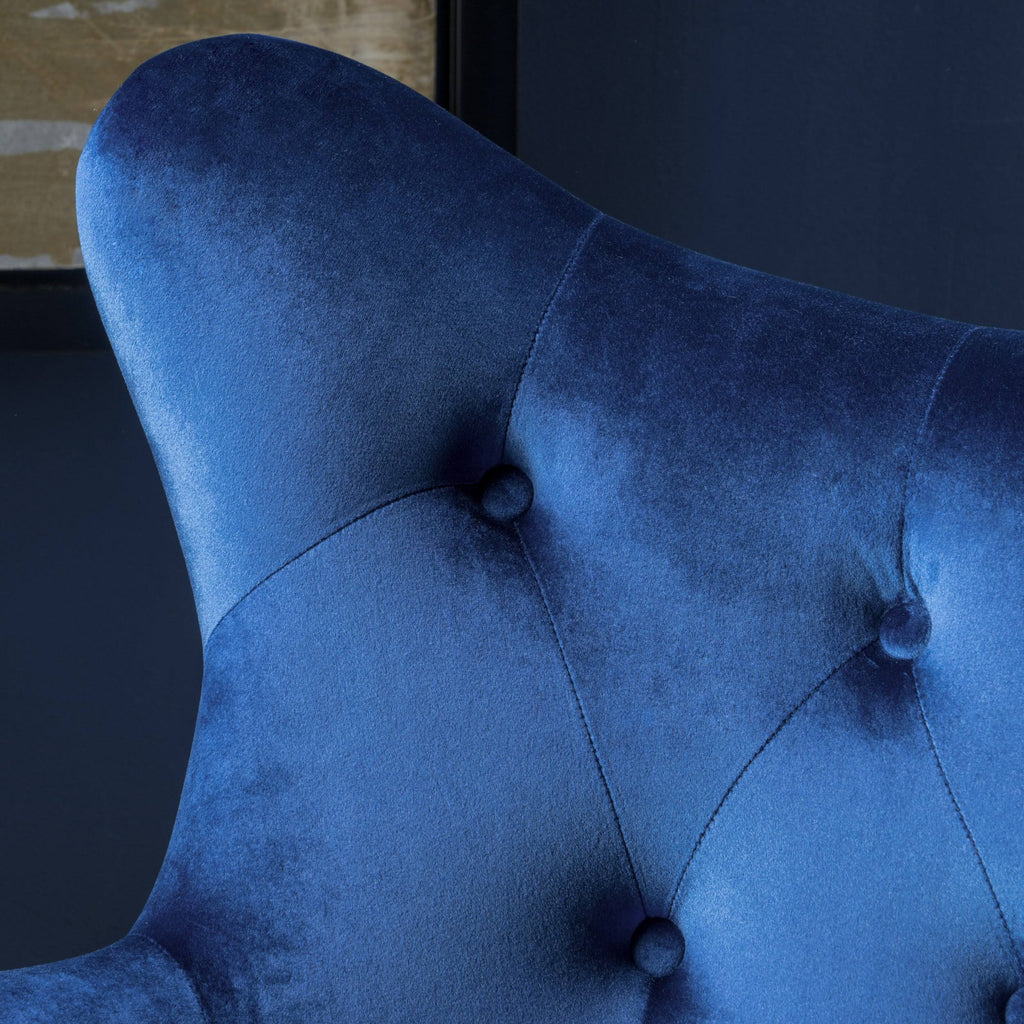 Light Lavender Velvet Arm Chair X54607