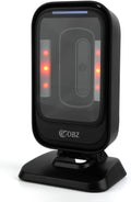 Desktop Barcode Scanner, Omnidirectional Hands-Free USB Wired Barcode Reader X8475