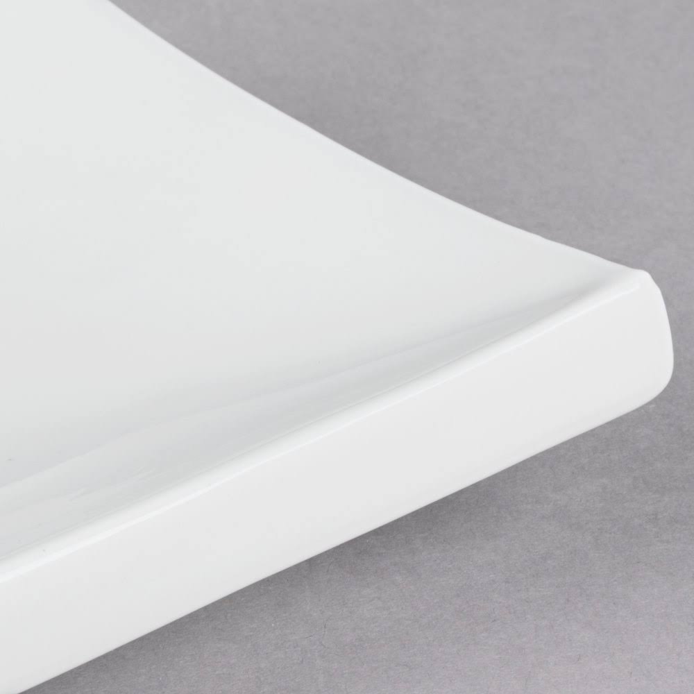 Porcelain Rectangular Platter 11-1/2in. x 5-1/4in. H13606