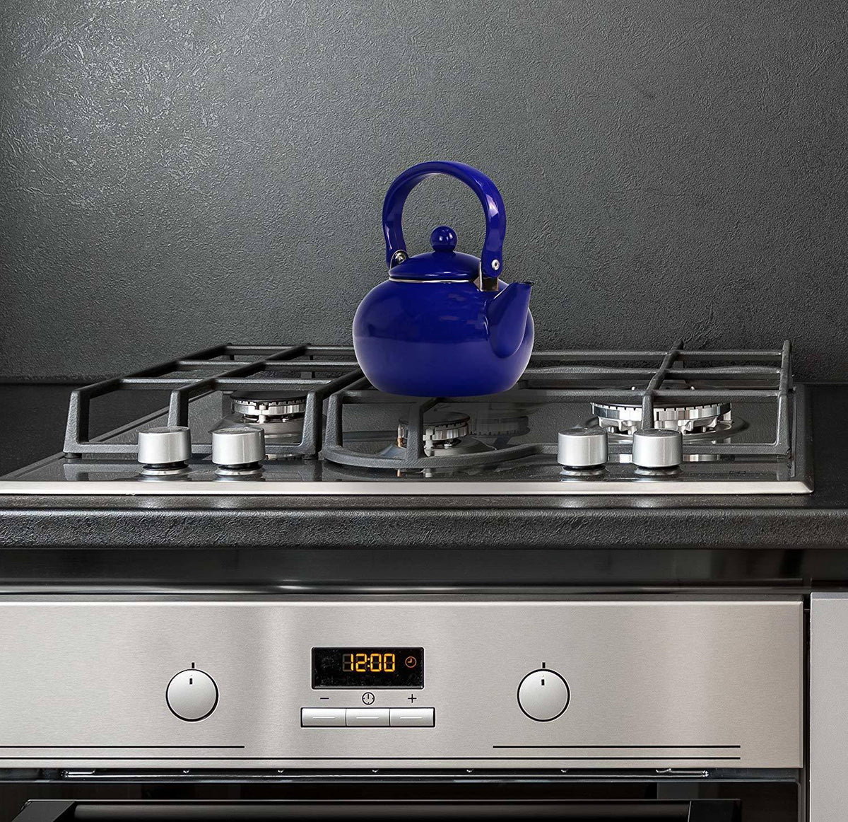 2 Quart Indigo Teakettle L35662