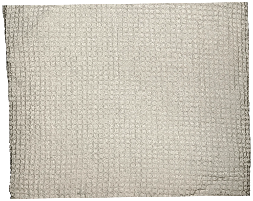 100% Cotton King White Waffle Blanket G540