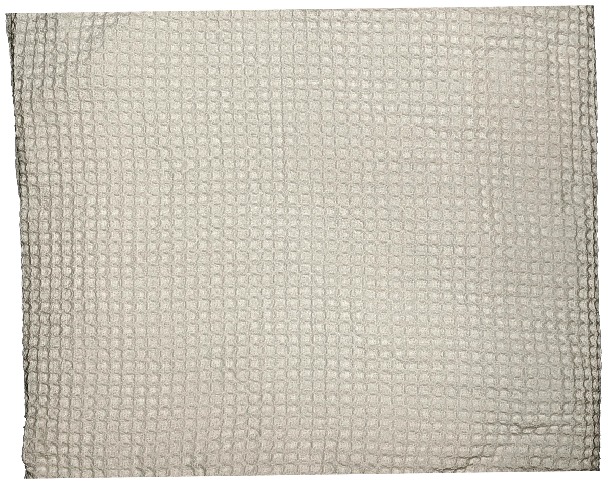 100% Cotton King White Waffle Blanket G540
