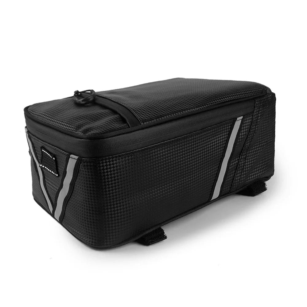 5L Water-resistant Canvas Bike Rear Seat Bag Z928