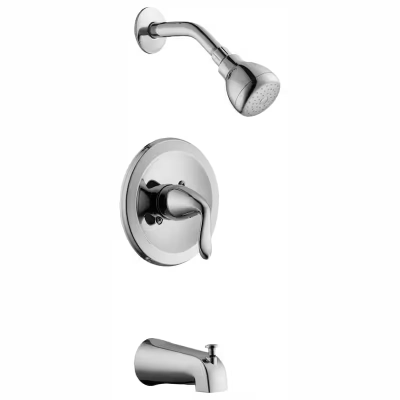 Single-Handle Tub and Shower Faucet in Chrome H862193
