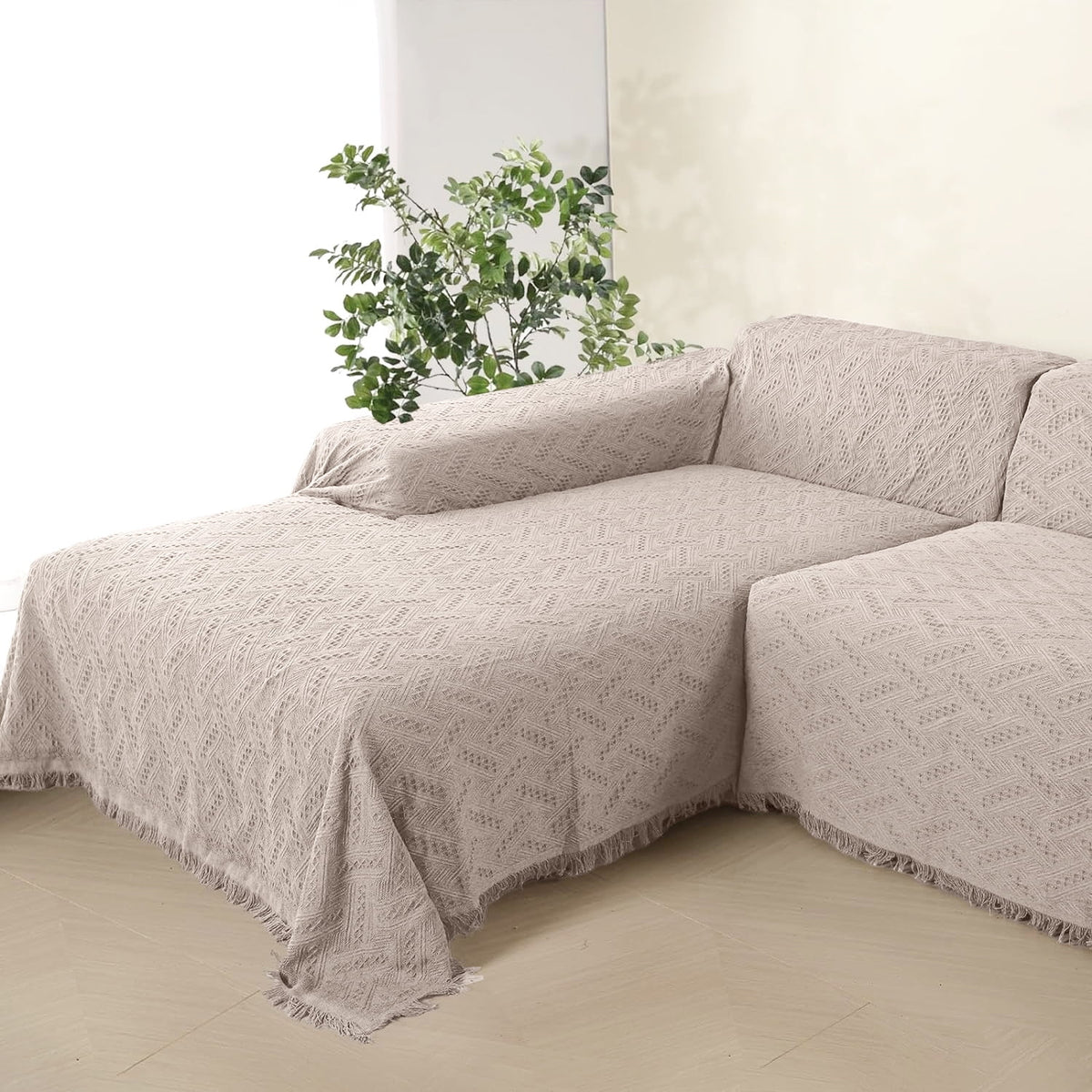 L Shape Sofa Cover Washable Thick B511023