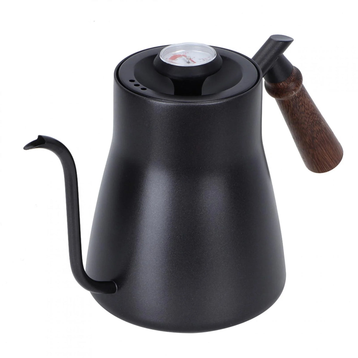 Thermometer Coffee Kettle with Wooden Handle T964344