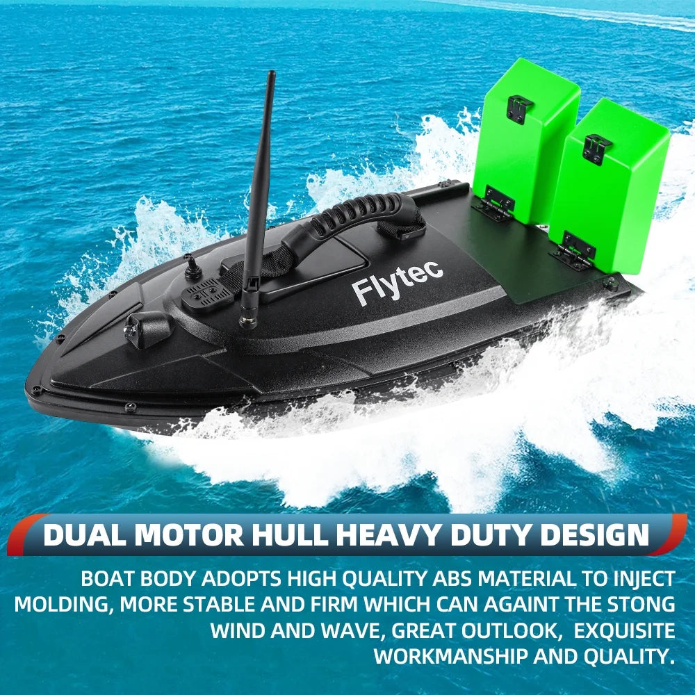 500M Remote Control Fishing Bait Boat with GPS L60147