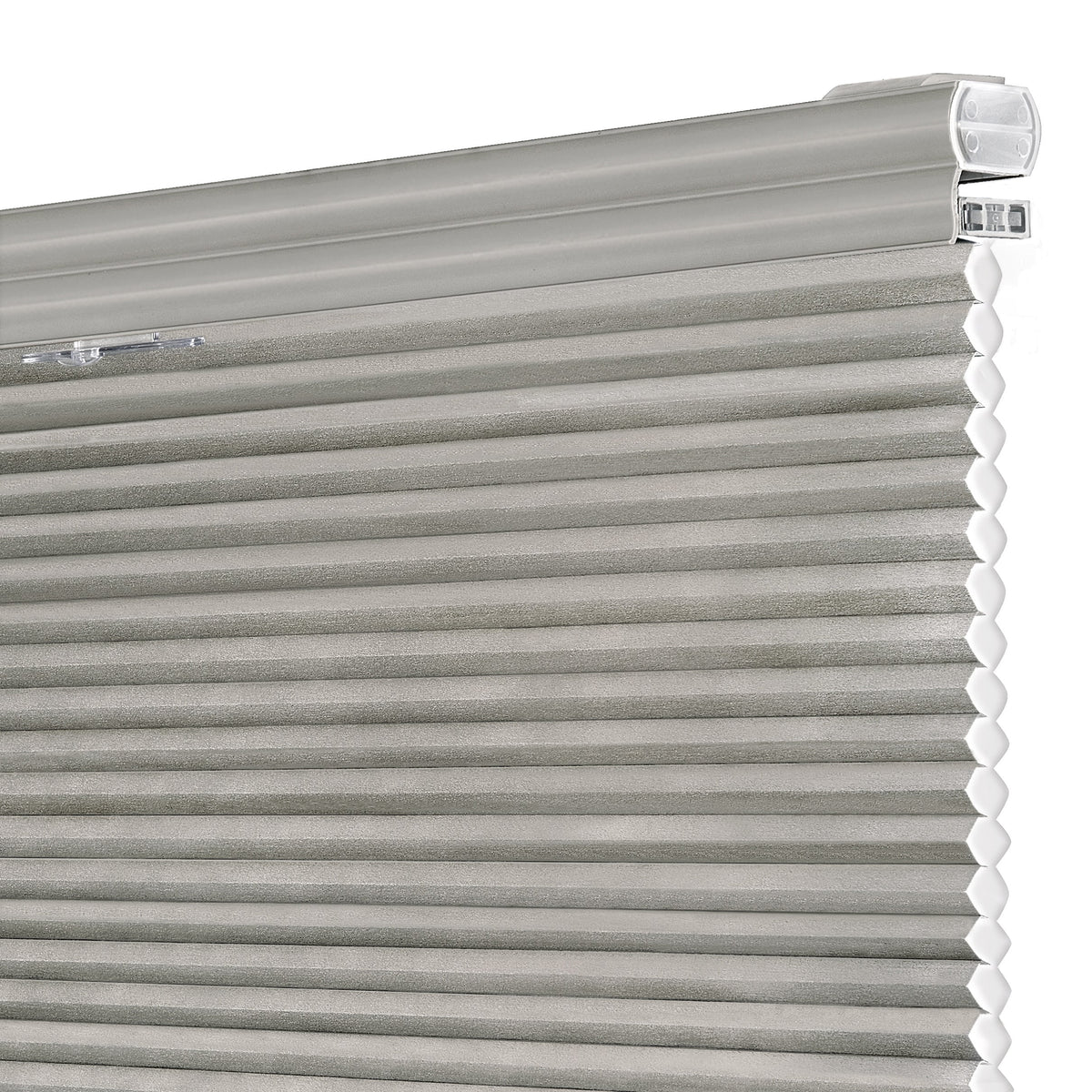 Top Down-Bottom Up Cordless Honeycomb Cellular Shade 35"L x 64"W Dove Grey M7300