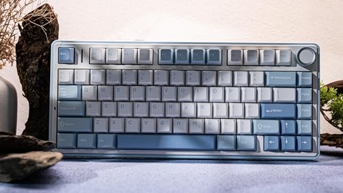 Light Blue 75% Wireless Mechanical Keyboard N558