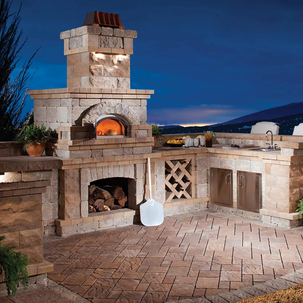 Wood-Fired Outdoor Pizza Oven Q48260