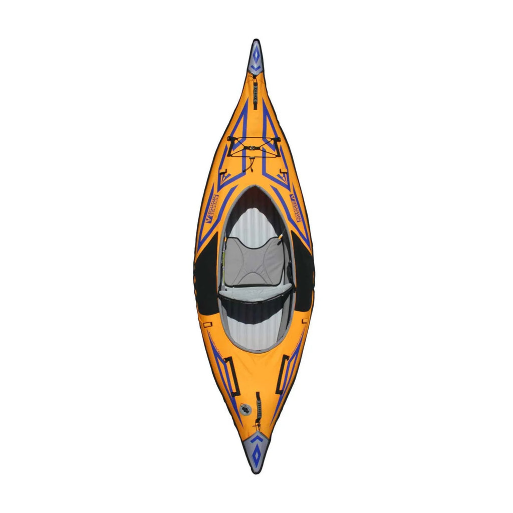 Inflatable Kayak with Pump - 10 ft - Orange V43751