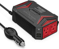 300Watt Pure Sine Wave Power Inverter Car 12V to 110V Adapter with Dual 4.2A USB Ports L507581