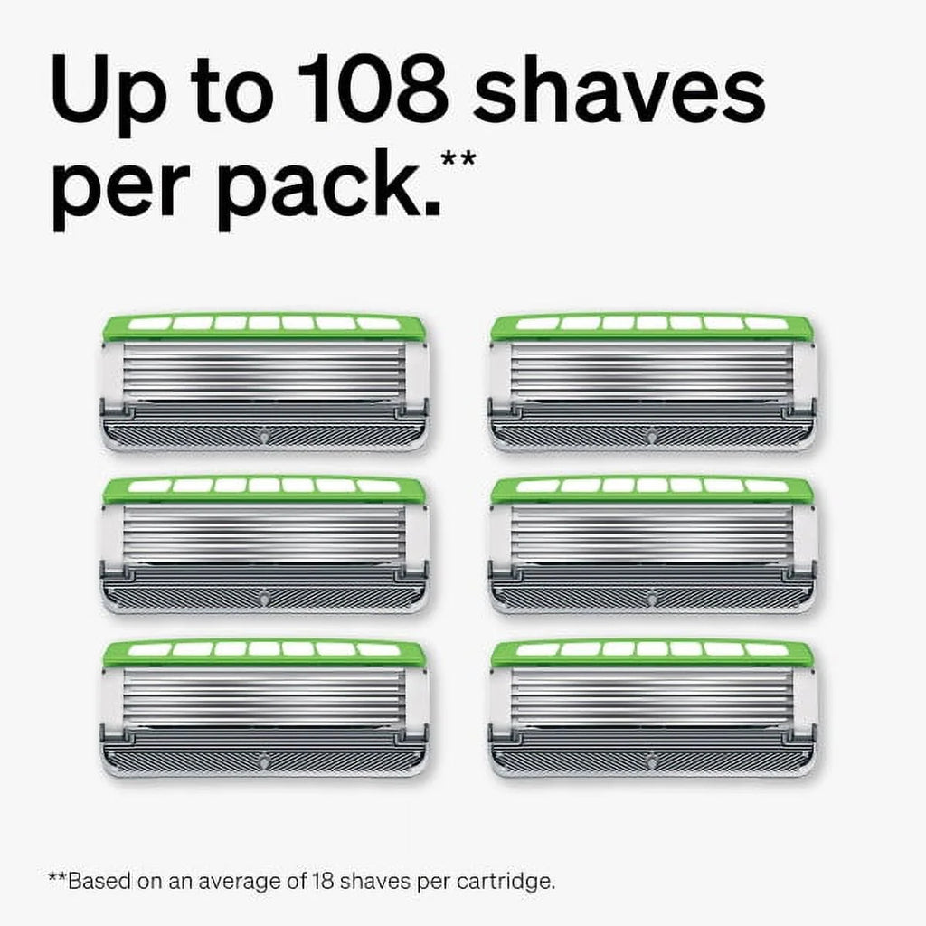 Sensitive Razor Blade Refills, 6 ct M13783