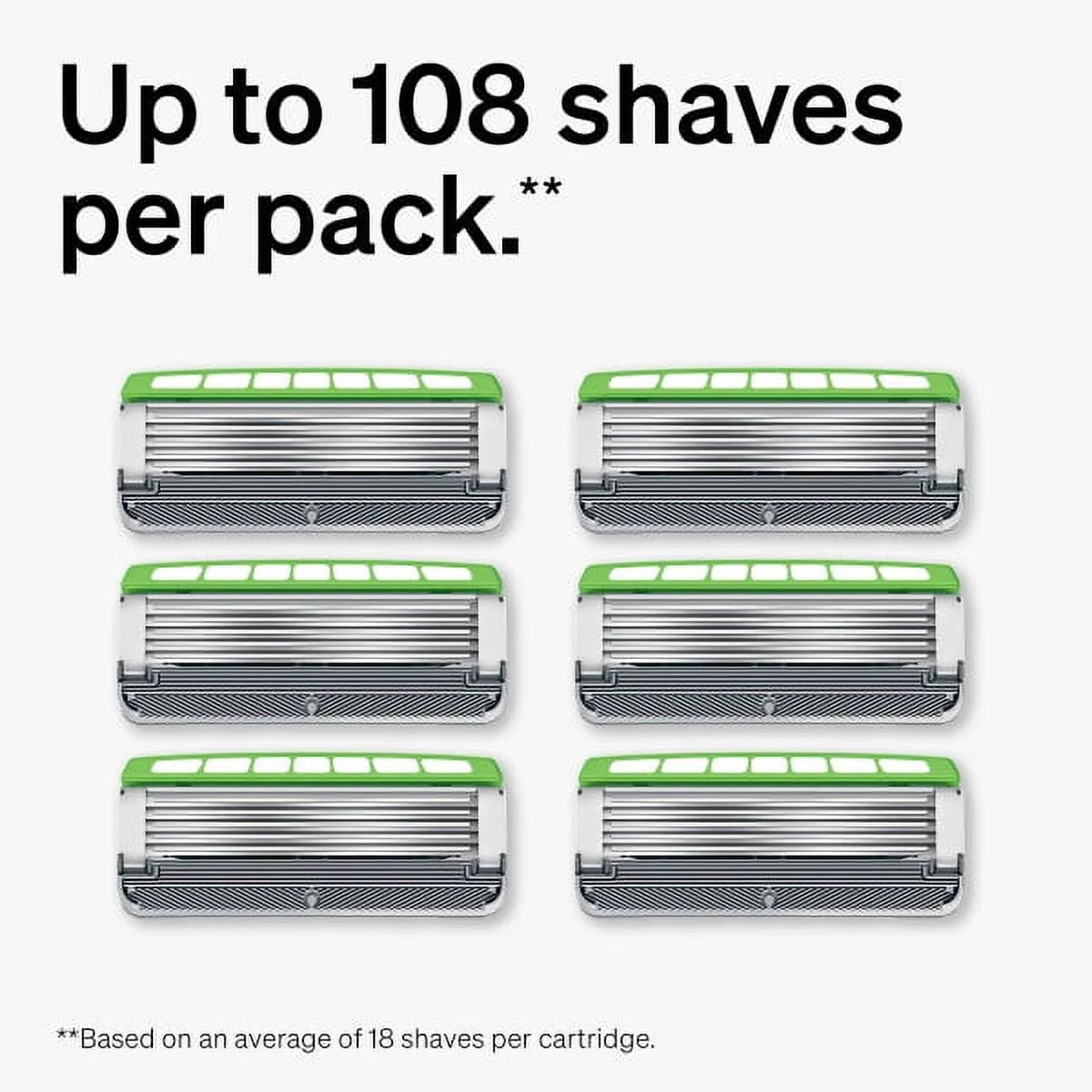 Sensitive Razor Blade Refills, 6 ct M13783