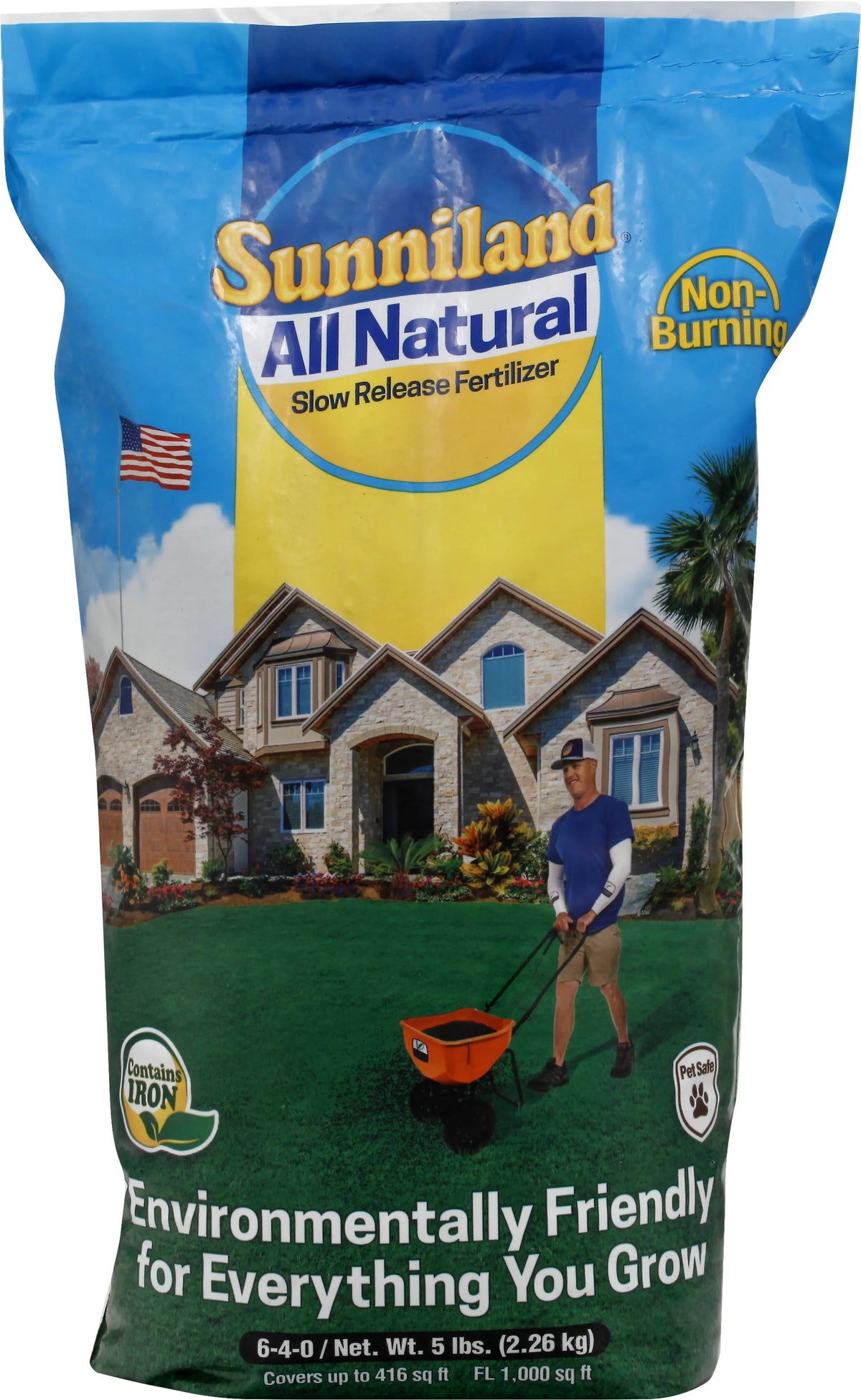 416 sq. ft. Slow-release Nitrogen Lawn Fertilizer P2599