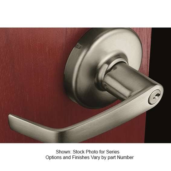 Cylindrical Lock Satin Nickel Plated Clear Coated N73654