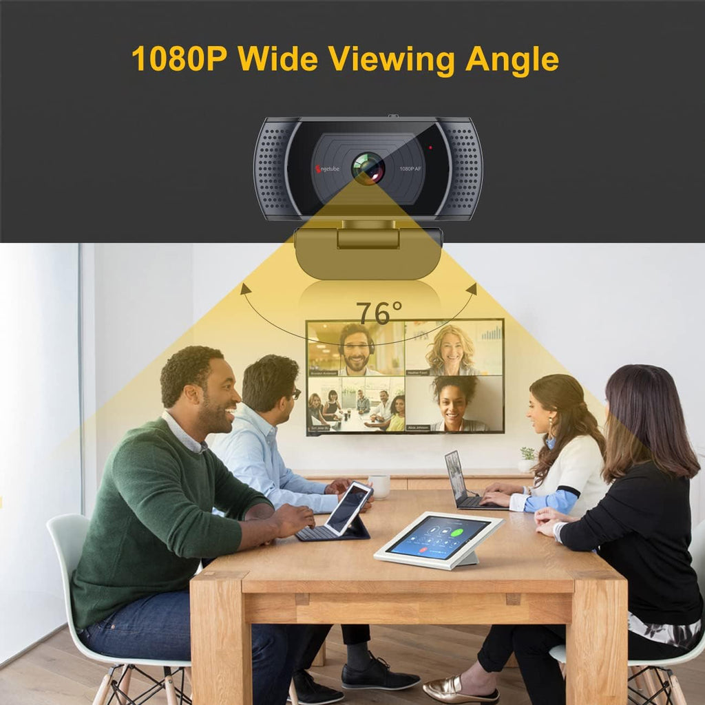 1080P USB AutoFocus Webcam with Microphone J62731