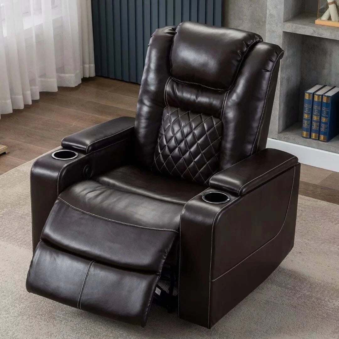 Power Recliner Home Theater Seating Chair N7298