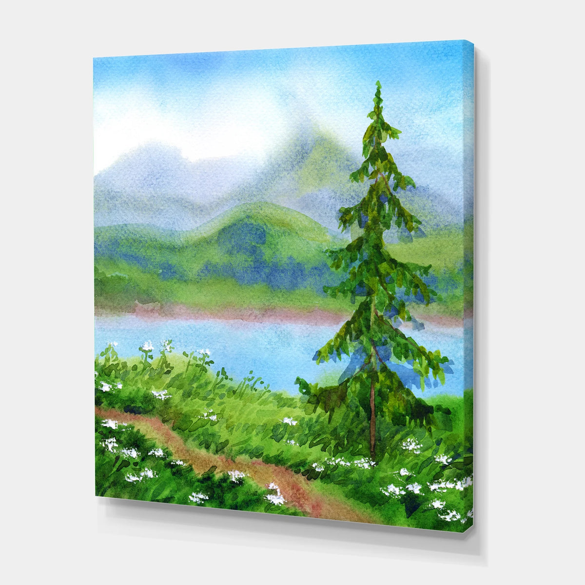 Traditional Canvas Wall Art Print O43613
