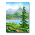 Traditional Canvas Wall Art Print O43613