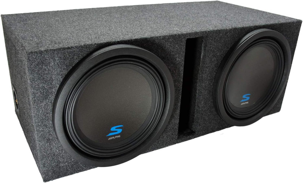 Dual 12" Custom Loaded Vented Sub Box Enclosure M599